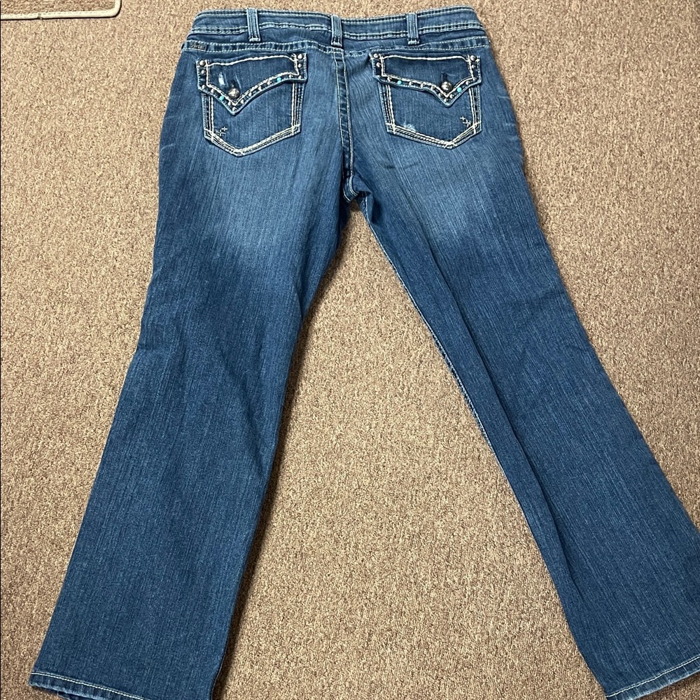 Ariat Women's Blue Boot Cut Jeans
